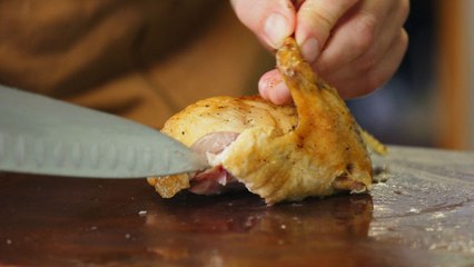 How to Carve A Roast Chicken