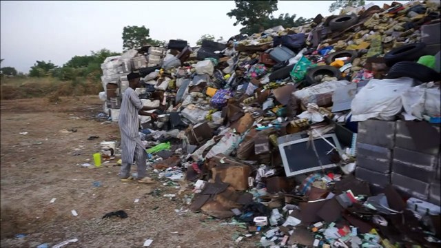 Nigerian authority destroy 54 tonnes of narcotics