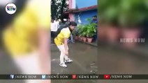 Beautiful Girl Caught To Camera Catching Snake  Girls Playing With Snakes  Telugu Viral Videos