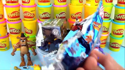 Five Nights at Freddy Huge Surprise Egg with FNaF Toys