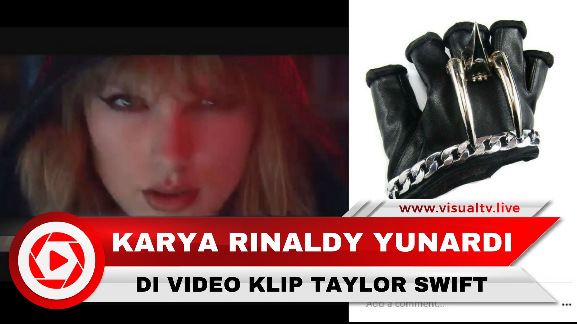 Taylor Swift Pakai Sarung Tangan Karya Desainer Indonesia Rinaldy A Yunardi