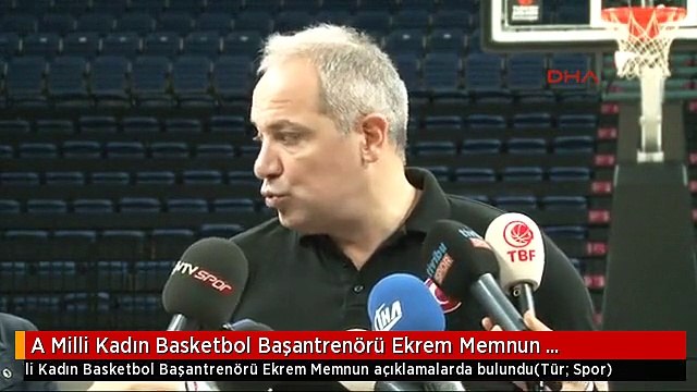 A Milli Kadın Basketbol Başantrenörü Ekrem Memnun Açıklamalarda Bulundu