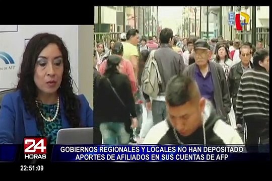 AFP: gobiernos locales y regionales no depositaron aportes de afiliados