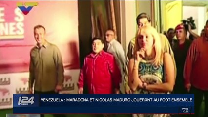 Venezuela : Maradona et Nicolás Maduro joueront au foot ensemble