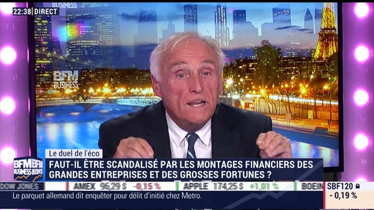 Le duel de l'éco: Faut-il être scandalisé par les montages financiers des grandes entreprises et des grosses fortunes ? - 06/11