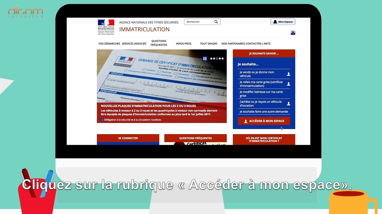 Tuto : changement d'adresse sur le certificat d'immatriculation d'un véhicule