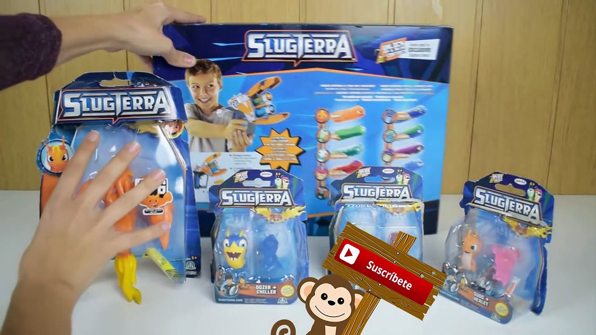 Slugterra - Bajoterra Juguetes: Blisters + Lanzador Velociforma Burpy–¿Cuantas babosas derribaremos?─影片 Dailymotion