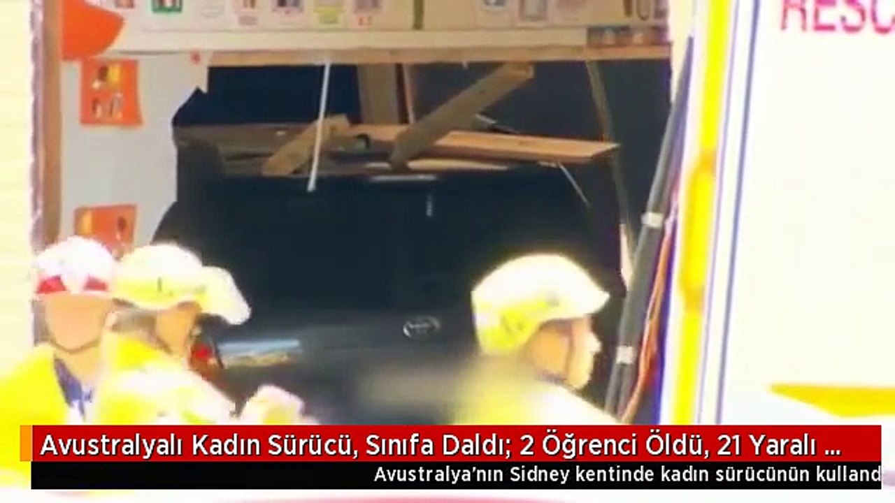 Avustralyalı Kadın Sürücü, Sınıfa Daldı: 2 Öğrenci Öldü, 21 Yaralı Var