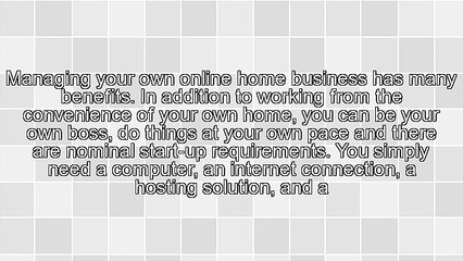 How To Make Your Online Home Business More Effective