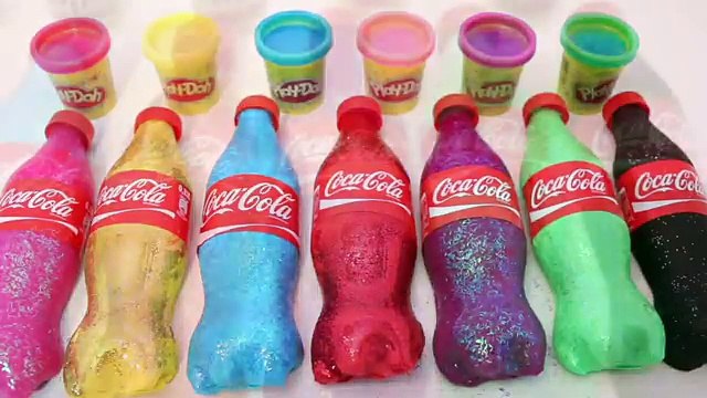 Learn Colors With Glitter Sparkle Play Doh Ice Cream Molds Fun and Creative For Kids