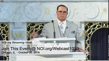 Farrakhan Gives Fiery Speech Against Clinton, Likens Her to Hitler