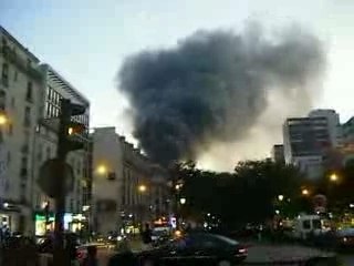Incendie PARIS Garage Flandre riquet 75019 16/11/07 no01