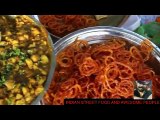 street Food of Indian Village Chola, chat ,Golgappa, jalebi, dam aalu