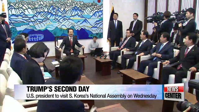 U.S. President Donald Trump to make speech at S. Korea's National Assembly