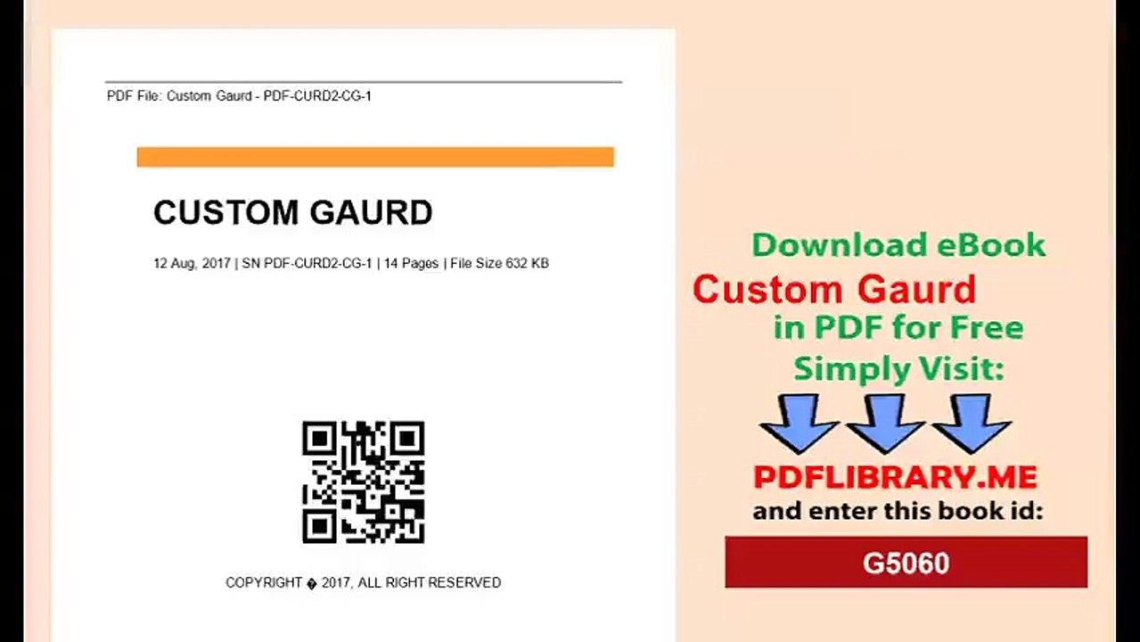 [PDF] Custom Gaurd [D0WNL04D]