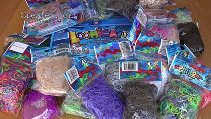 Rainbow Loom Huge Haul from Rainbow Loom Website! HD WATCH IN HD!