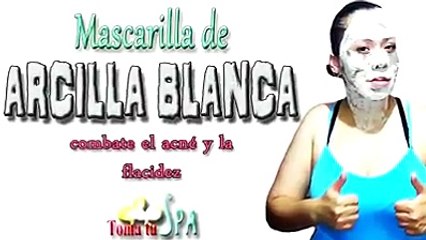 Cómo hacer una mascarilla casera con arcilla blanca