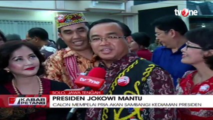 Para Relawan Pernikahan Kahiyang-Bobby Memberi Ucapan Selamat