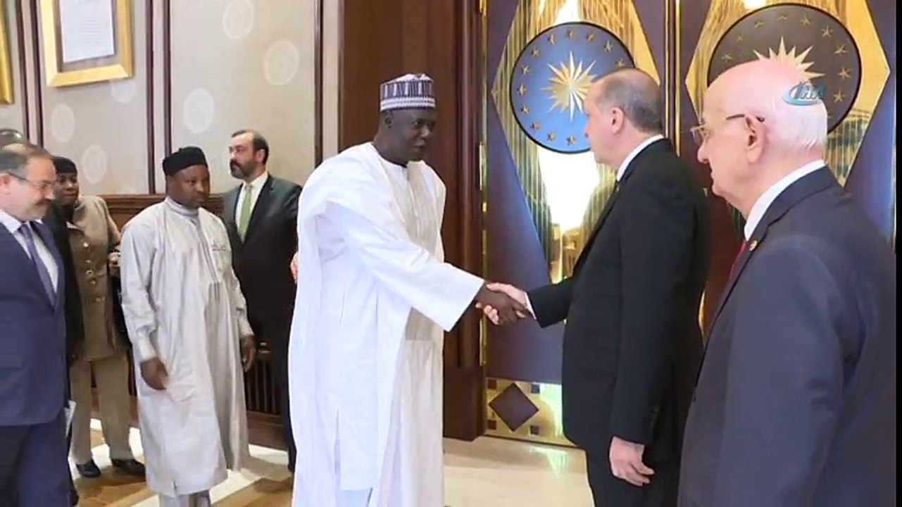 Cumhurbaşkanı Erdoğan, Nijer Ulusal Meclis Başkanını Kabul Etti