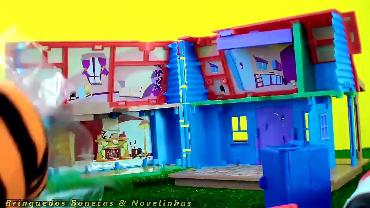 Brinquedo Tom e Jerry Casa das Armadilhas Tom and Jerry Playset Tricky Trap House Toy Learn