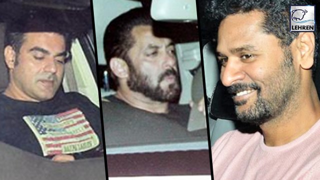 Salman & Arbaaz Khan Meet Prabhudeva For Dabangg 3!