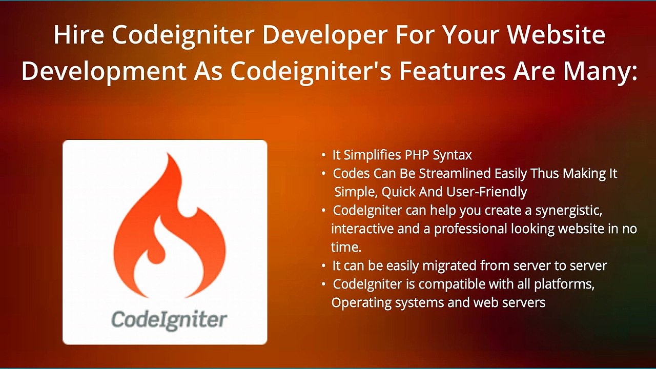 Hire CodeIgniter Developer and Leave Your Competitors Behind