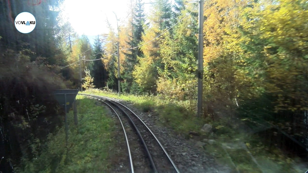 UNIKÁTNY VLAKOVÝ VIDEOPROJEKT: Zo Štrbského plesa ZUBAČKOU do Štrby