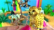 Learn Wild Animals, Kids Zoo Toys, Cheetah Lion Wolf Zebra Orangutan Jaguar Hippo Polar Bear