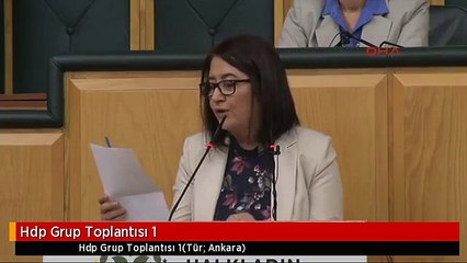 Hdp Grup Toplantısı 1