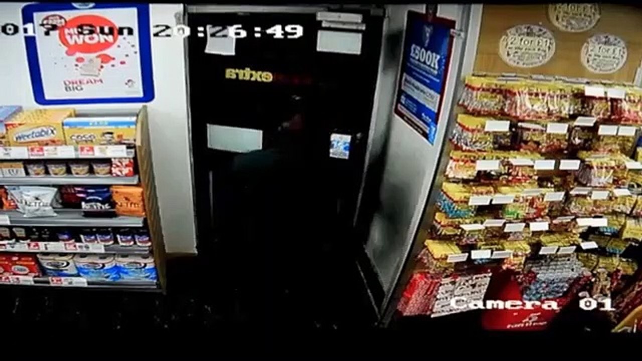 Man almost blinded when 1,200 exploding fireworks thrown into corner shop