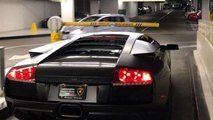 Parking gratuit pour le conducteur d'une Lamborghini Murciélago