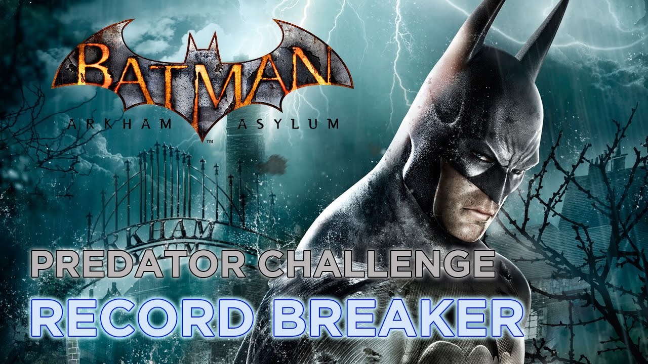 Batman: Arkham Asylum (PC) - Predator Challenge - Record Breaker (0:42)