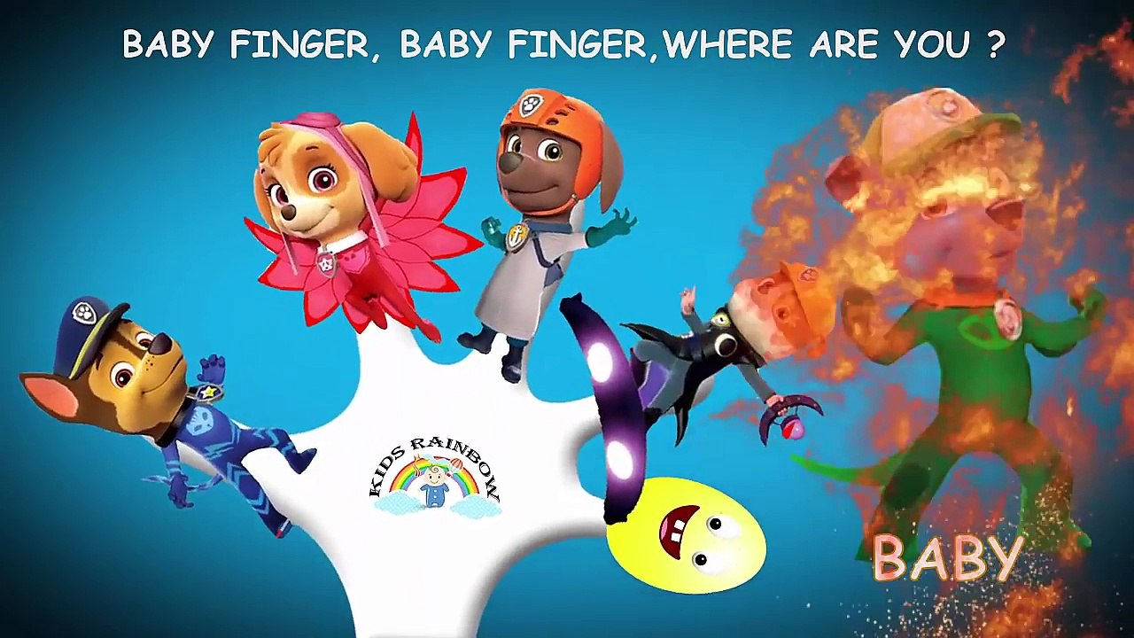 Paw Patrol Transforms Into PJ Masks | Finger Family Paw Patrol Nursery Rhymes