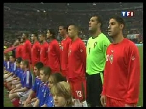 l'hymne national du Maroc(Stade de France )