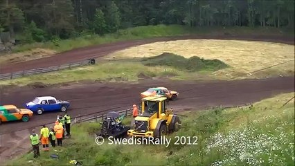 Ola Conny från Gekås voltar i folkrace [HD]