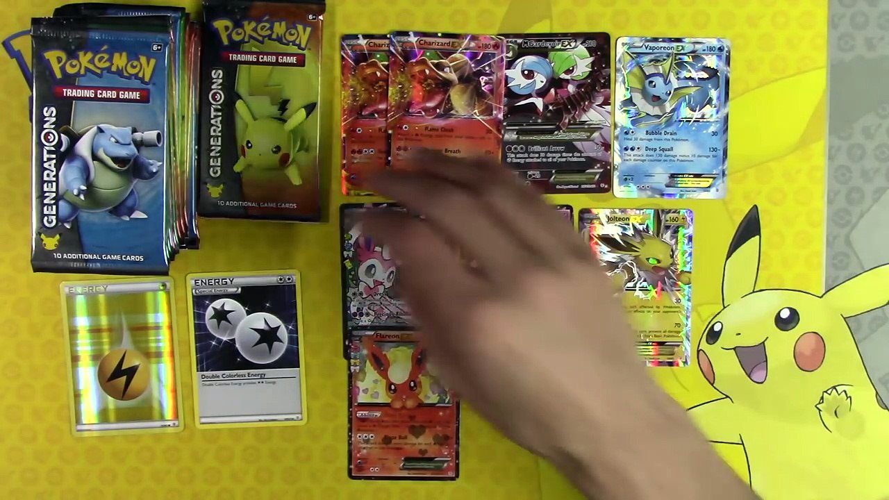 Opening a Generations booster box - 36 packs! Pokemon TCG unboxing