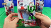 Captain America Iron Man Hulk Spiderman Battle Green Goblin Avengers Superhero Toy Action Figures