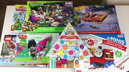 Surprise Toys ADVENT CALENDAR Thomas Train Disney Tsum Tsum Lego Hot Wheels Cars Playdoh Kids Day 4