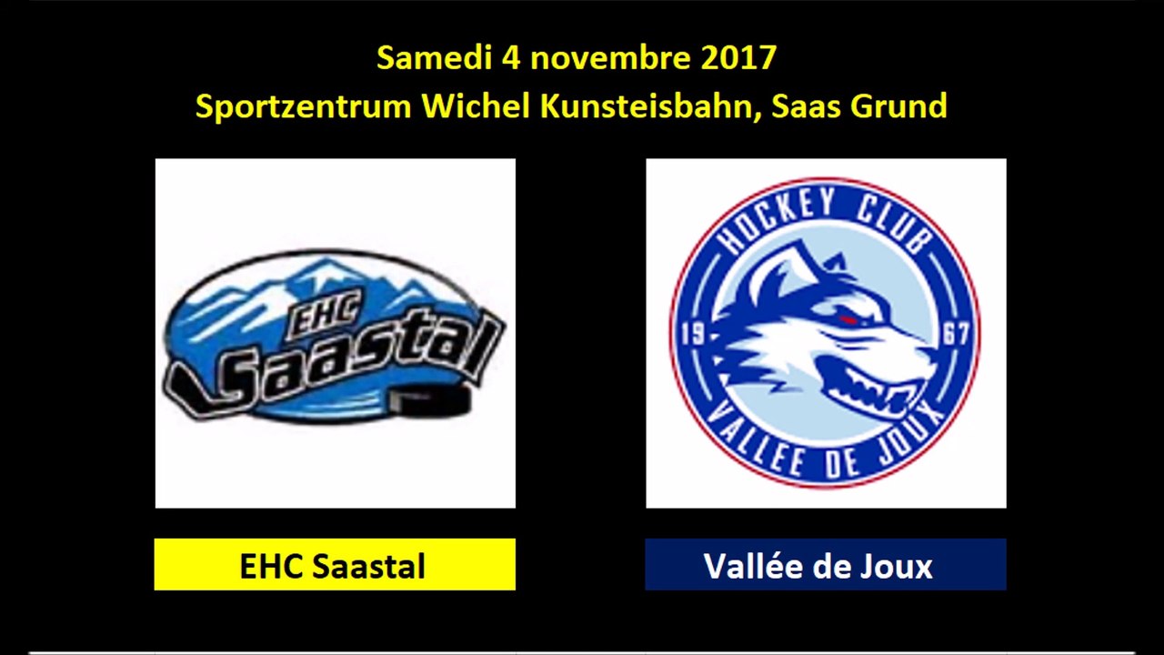 04.11.2017: EHC Saastal - HC Vallée de Joux