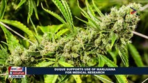 Duque supports use of marijuana for medical research