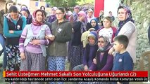 Şehit Üsteğmen Mehmet Sakallı Son Yolculuğuna Uğurlandı (2)