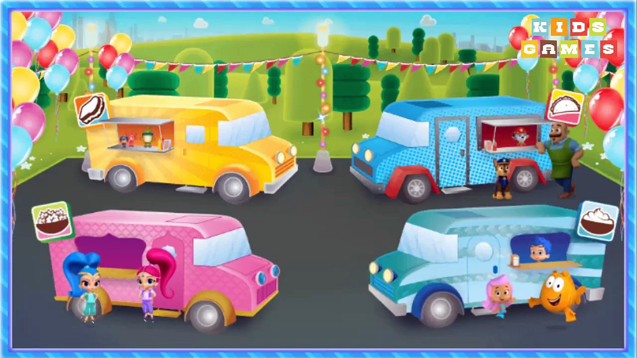 Nickelodeon Games to play online 2017 ♫Nickjr Food Truck Festival Cooking 2017 Part 1♫ Kids Games