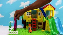 Peppa Pig Blocks Mega House Construction Set With Water Slide Lego Building Best Toys For Kids #10