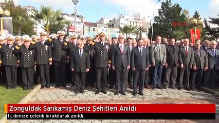 Zonguldak Sarıkamış Deniz Şehitleri Anıldı