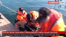 Şile'de Batan Gemideki 3 Mürettebatın Daha Cesedi Bulundu