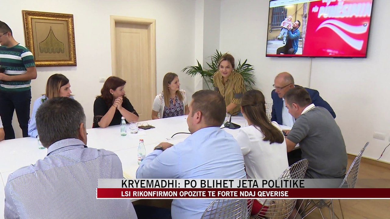 Kryemadhi: Po blihet jeta politike - News, Lajme - Vizion Plus