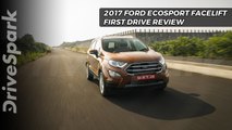 2017 Ford EcoSport Facelift | First Drive Review - DriveSpark