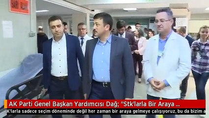 AK Parti Genel Başkan Yardımcısı Dağ: "Stk'larla Bir Araya Gelmemiz, Bizim Açımızdan Bir Ar-Ge...