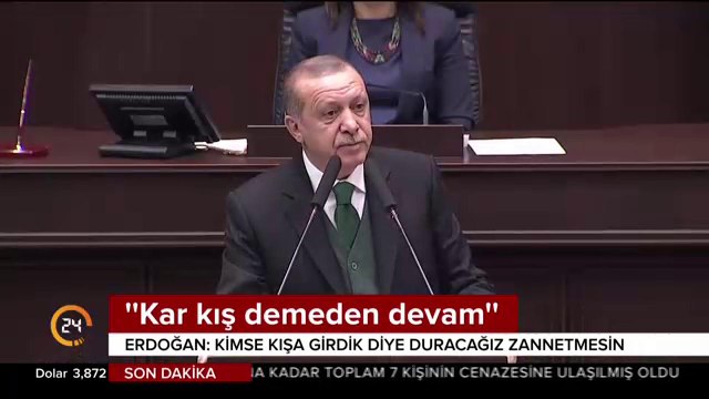 Kar kış demeden devam