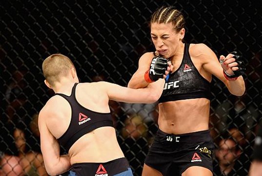 UFC 217: Rose Namajunas Octagon Interview